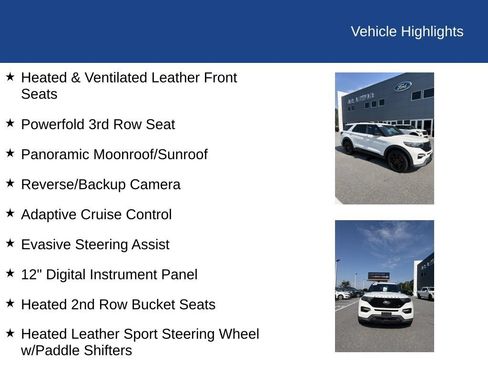 Used 2024 Ford Explorer ST w/ Equipment Group 401A AWD/4WD image 25
