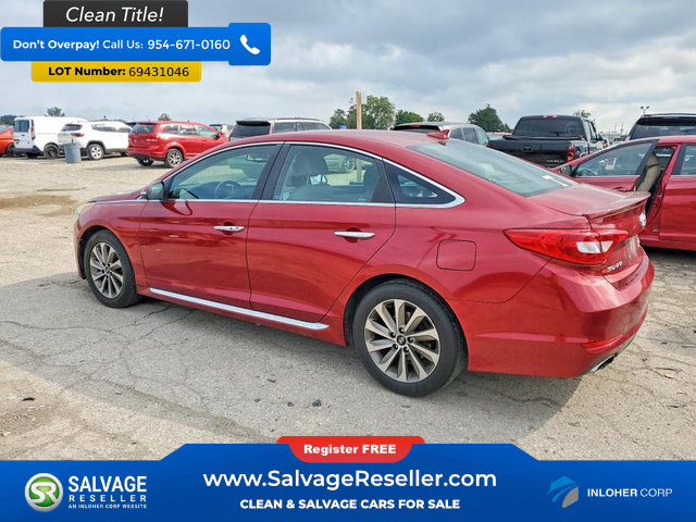 Used 2016 Hyundai Sonata Sport w/ Option Group 02 FWD image 3