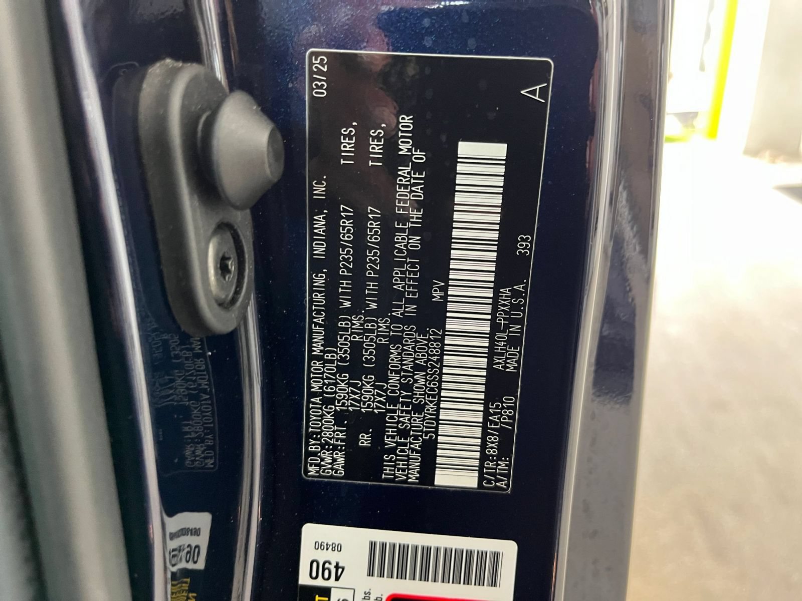 Used 2025 Toyota Sienna XLE FWD image 31