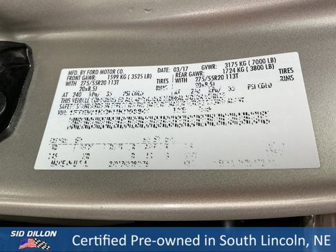 Used 2017 Ford F150 Lariat w/ Equipment Group 502A Luxury image 15