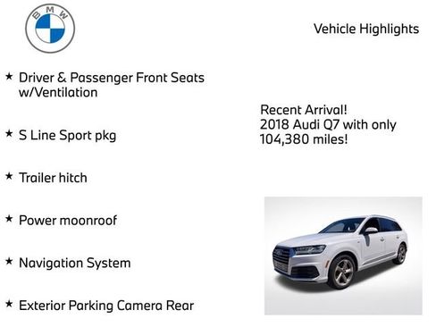 Used 2018 Audi Q7 3.0T AWD/4WD image 3