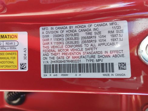 Certified 2024 Honda CR-V Sport Touring image 39