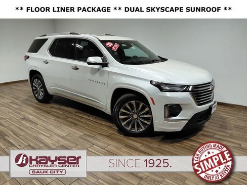 Used 2023 Chevrolet Traverse Premier w/ LPO, Floor Liner Package AWD/4WD image 1