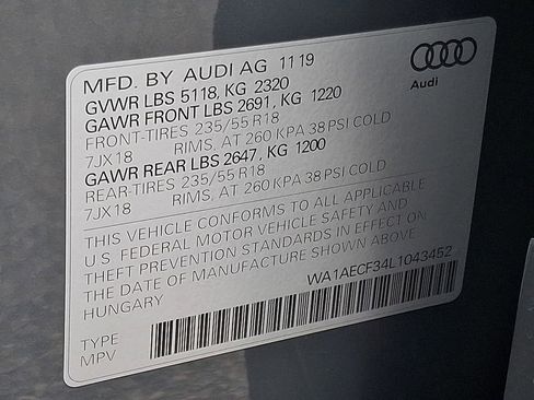 Used 2020 Audi Q3 2.0T Premium image 27