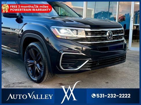 Used 2022 Volkswagen Atlas SEL R-Line AWD/4WD image 10