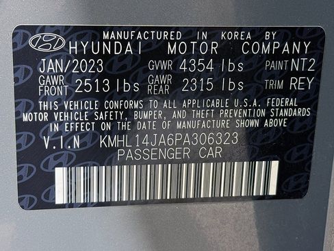 Certified 2023 Hyundai Sonata SEL w/ Convenience Package image 43
