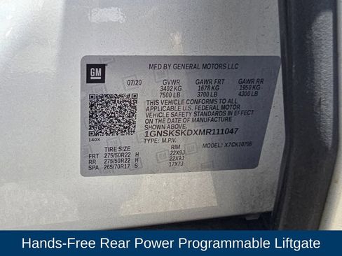 Used 2021 Chevrolet Tahoe Premier AWD/4WD image 11