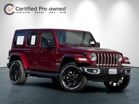 Certified 2021 Jeep Wrangler Unlimited Sahara w/ Cold Weather Group image 2
