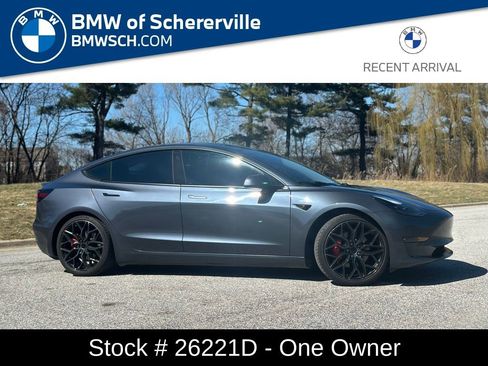Used 2022 Tesla Model 3 Performance AWD/4WD image 1
