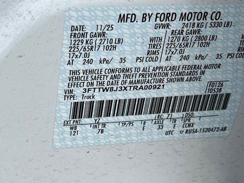 Used 2026 Ford Maverick XLT w/ Equipment Group 301A AWD/4WD image 33