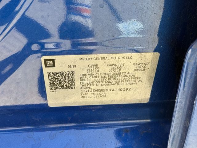 Used 2019 Chevrolet Sonic LT FWD image 31