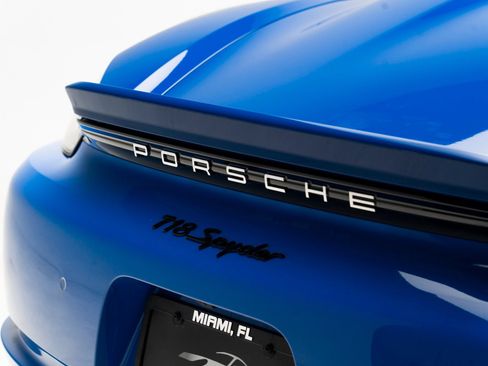 Used 2023 Porsche 718 Boxster Spyder w/ Light Design Package RWD image 45