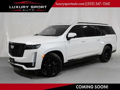Used 2022 Cadillac Escalade ESV Sport Platinum w/ LPO, ONYX Package