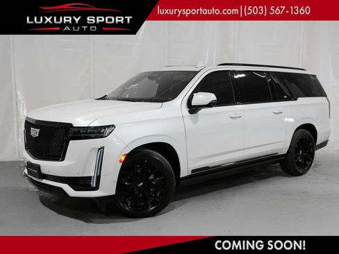 Used 2022 Cadillac Escalade ESV Sport Platinum w/ LPO, ONYX Package AWD/4WD image 1