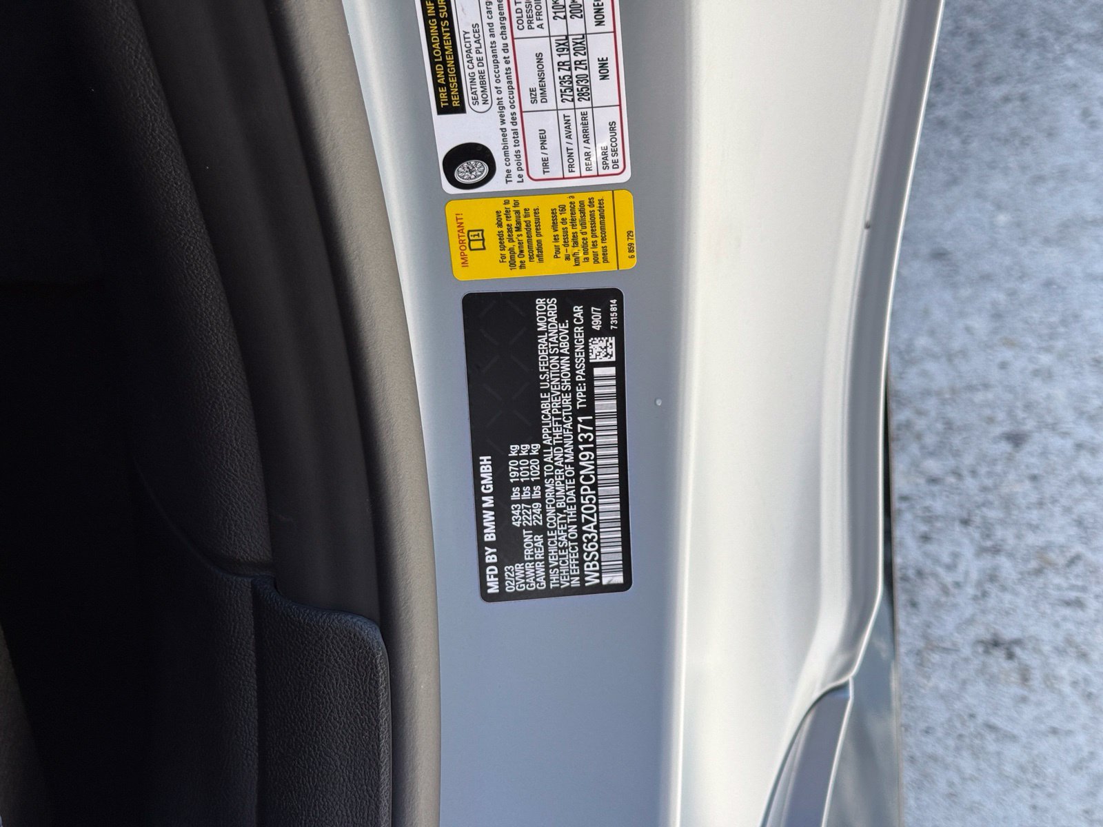 Used 2023 BMW M4 CSL RWD image 48
