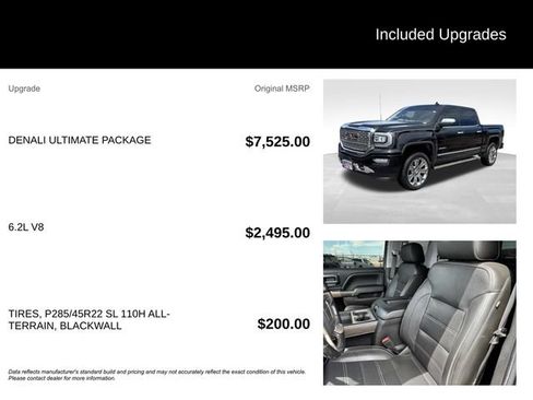 Used 2018 GMC Sierra 1500 Denali w/ Denali Ultimate Package AWD/4WD image 5