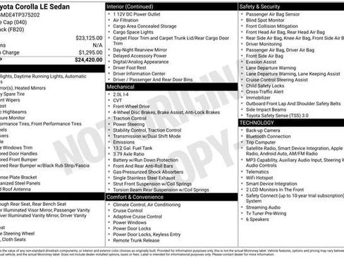 Certified 2026 Toyota Corolla LE FWD image 32