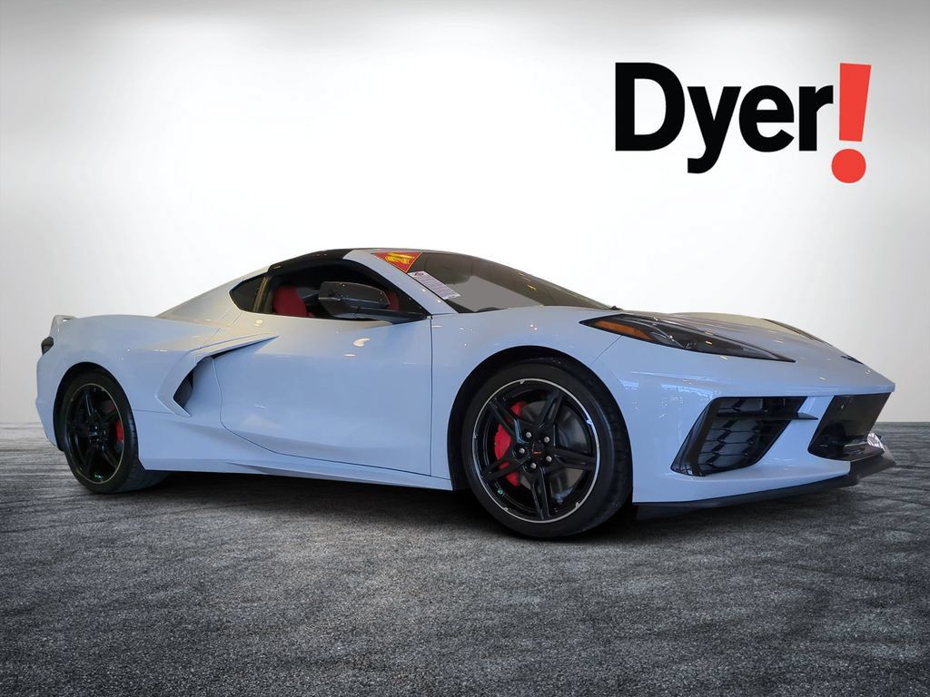 Used 2021 Chevrolet Corvette Stingray Premium Cpe w/ Z51 Performance Package RWD image 1