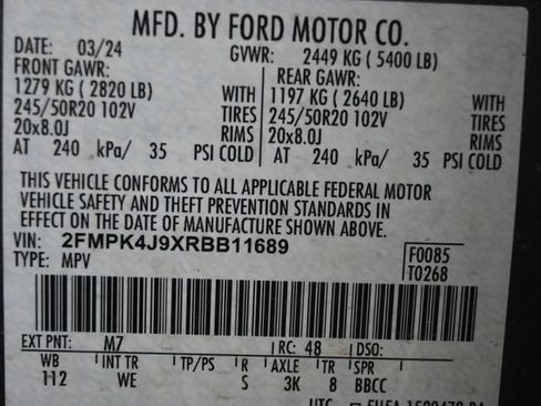 Used 2024 Ford Edge ST-Line AWD/4WD image 23