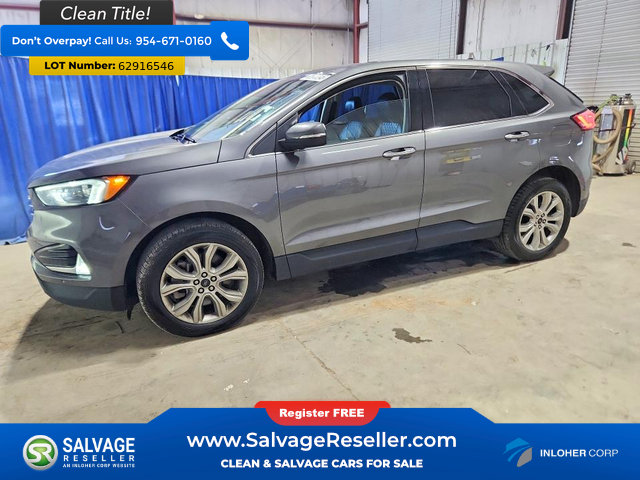 Used 2023 Ford Edge Titanium w/ Cargo Accessory Package AWD/4WD image 1