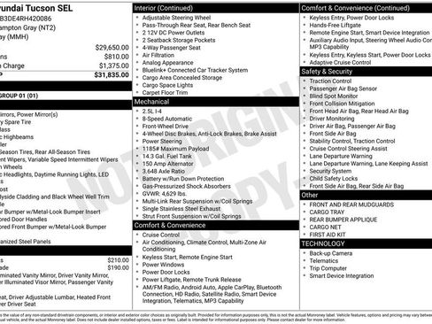 Certified 2024 Hyundai Tucson SEL image 30