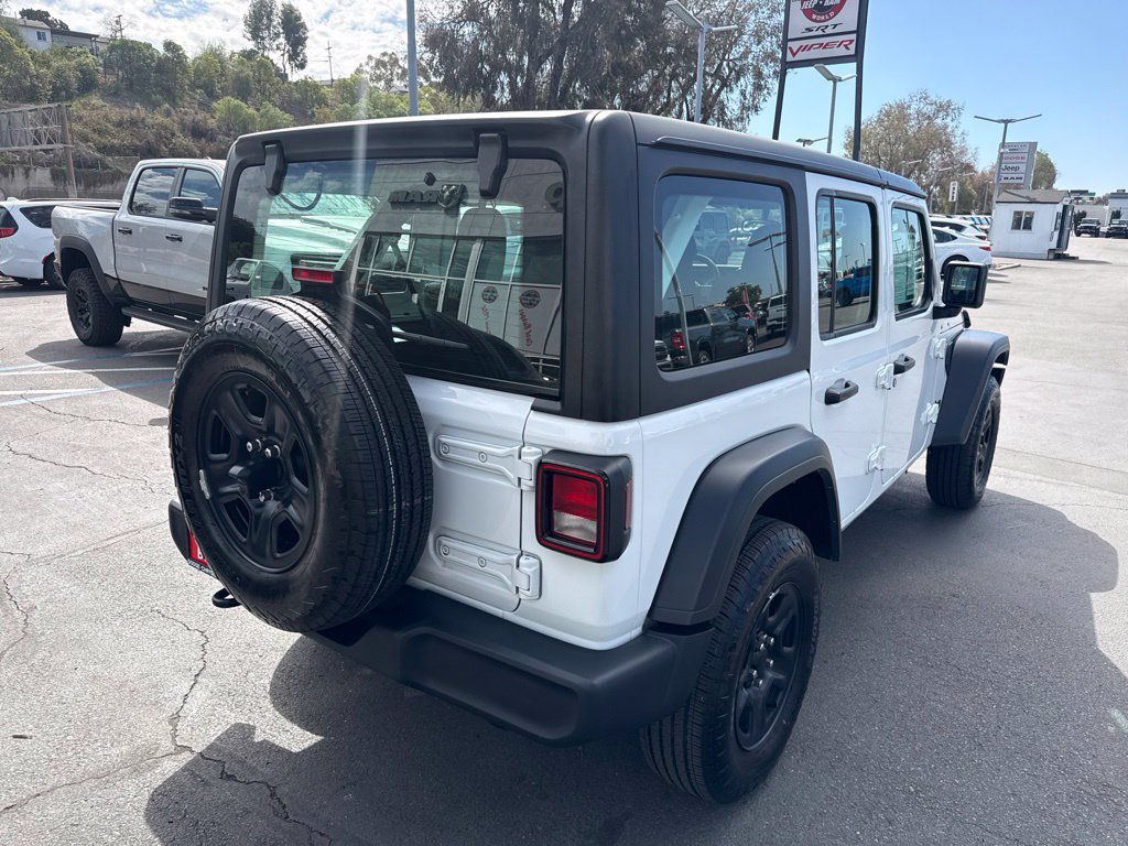 Certified 2025 Jeep Wrangler Unlimited Sport AWD/4WD image 8