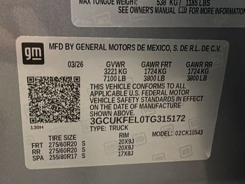 Used 2026 Chevrolet Silverado 1500 LT Trail Boss w/ Convenience Package II AWD/4WD image 43