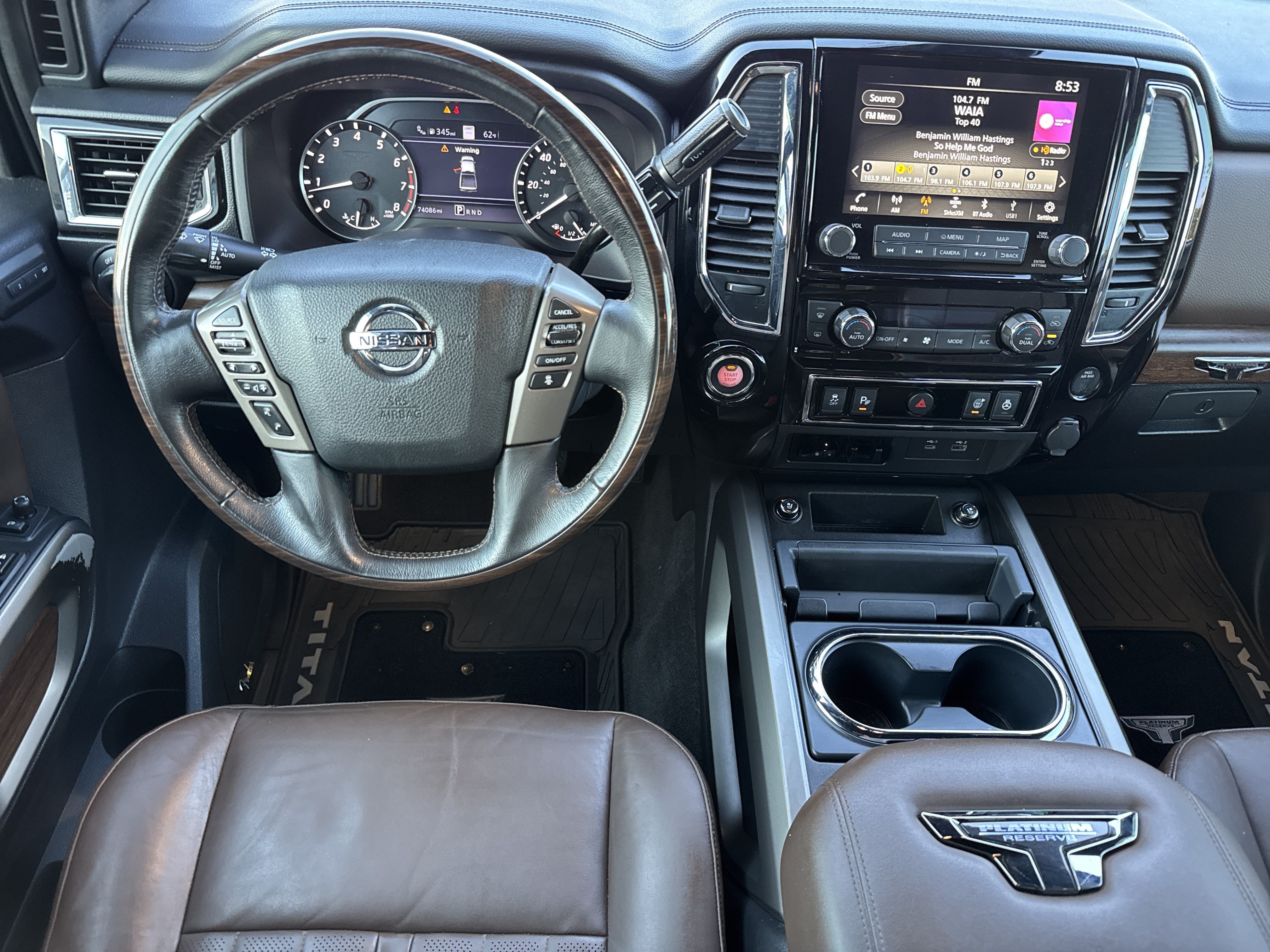 Used 2021 Nissan Titan Platinum Reserve w/ Moonroof Package RWD image 19