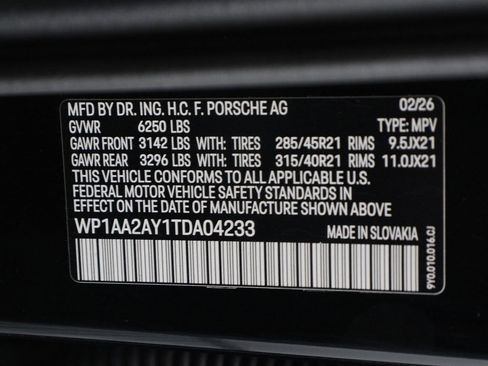 New 2026 Porsche Cayenne AWD/4WD image 23