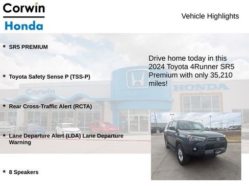 Used 2024 Toyota 4Runner SR5 Premium AWD/4WD image 6
