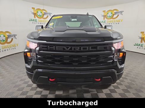 Certified 2024 Chevrolet Silverado 1500 Custom Trail Boss w/ LPO, Dark Essentials Package image 2