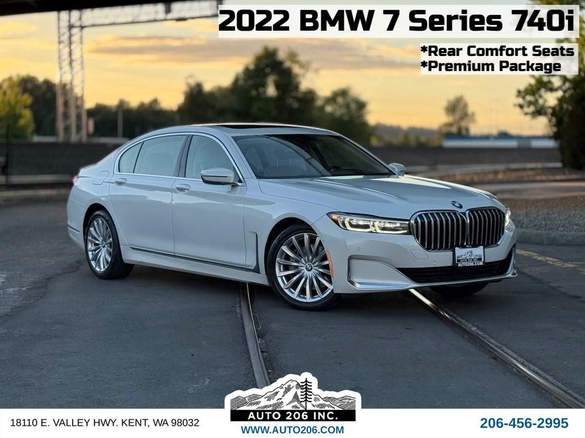 Used 2022 BMW 740i RWD image 1