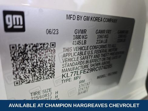 Used 2024 Chevrolet Trax LS w/ LS Convenience Package FWD image 42