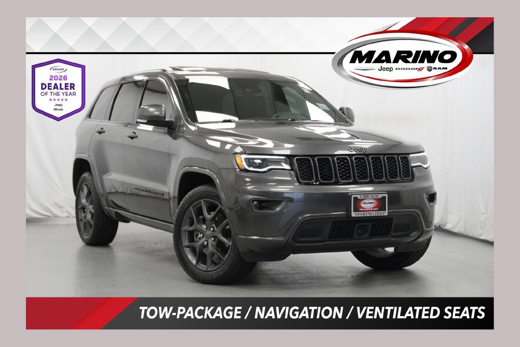 Certified 2021 Jeep Grand Cherokee Limited w/ Quick Order Package 28K 80th AWD/4WD image 1
