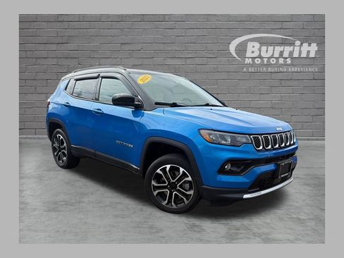 Used 2023 Jeep Compass Limited w/ Sun and Sound Group AWD/4WD image 1