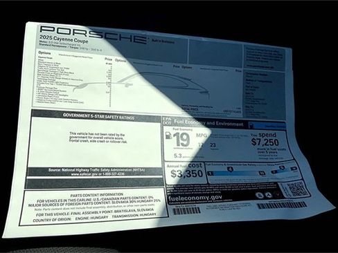 New 2025 Porsche Cayenne Coupe image 41