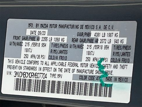 Used 2024 MAZDA CX-30 AWD 2.5 S w/ Preferred Package image 32