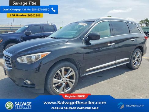 Used 2013 INFINITI JX35 AWD w/ Premium Pkg image 1