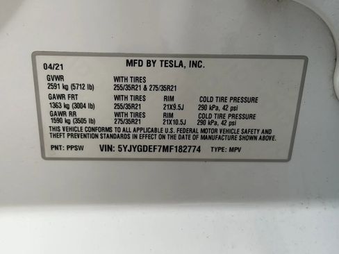 Used 2021 Tesla Model Y Performance AWD/4WD image 32