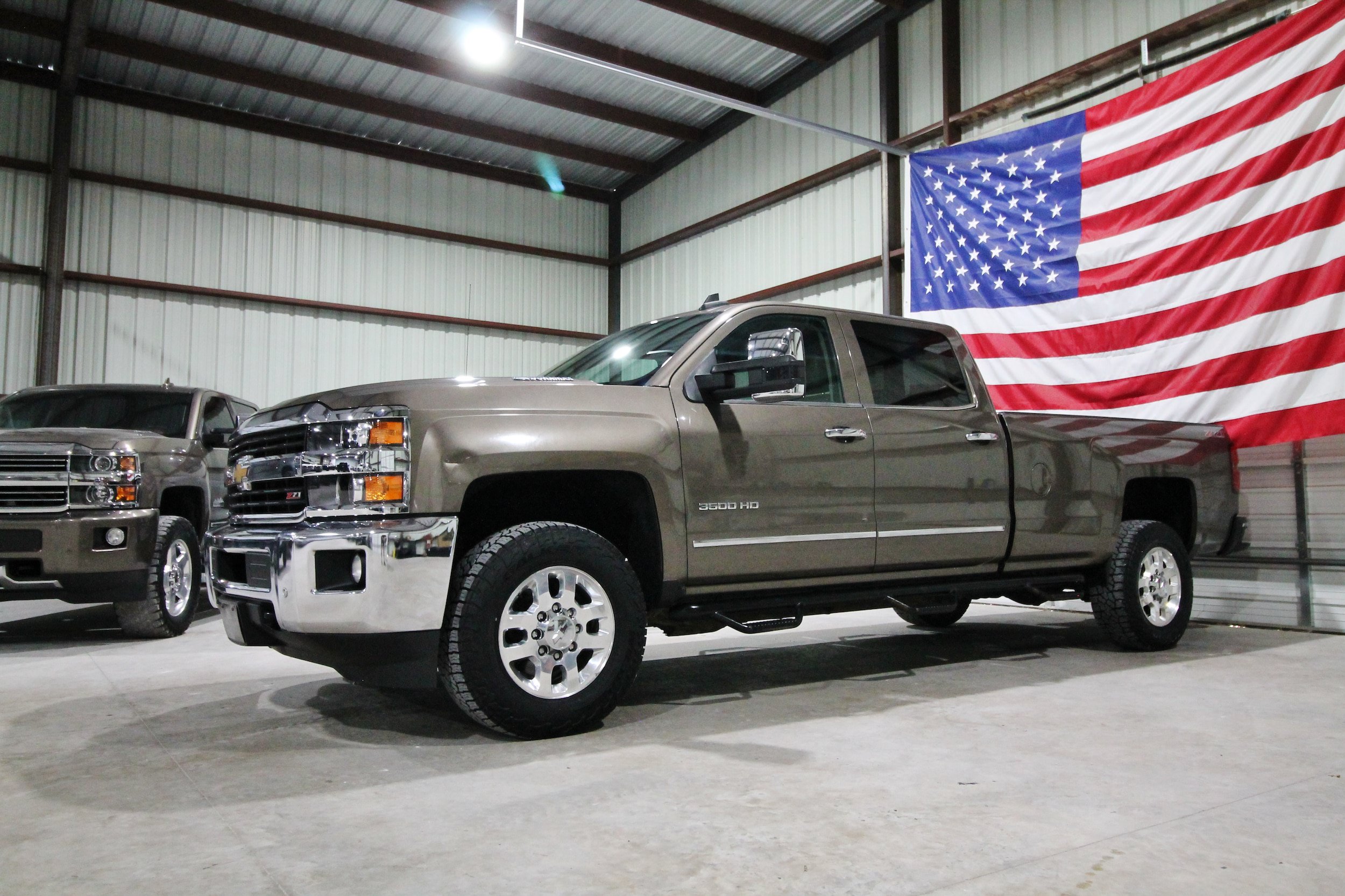 Used 2015 Chevrolet Silverado 3500 LTZ w/ Duramax Plus Package AWD/4WD image 1