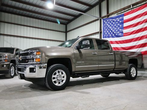 Used 2015 Chevrolet Silverado 3500 LTZ w/ Duramax Plus Package AWD/4WD image 1