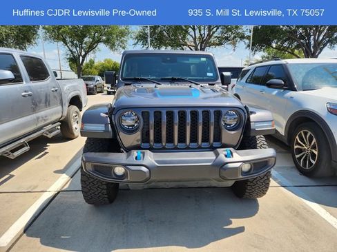 Used 2022 Jeep Wrangler Unlimited Rubicon 4xe w/ Cold Weather Group AWD/4WD image 2