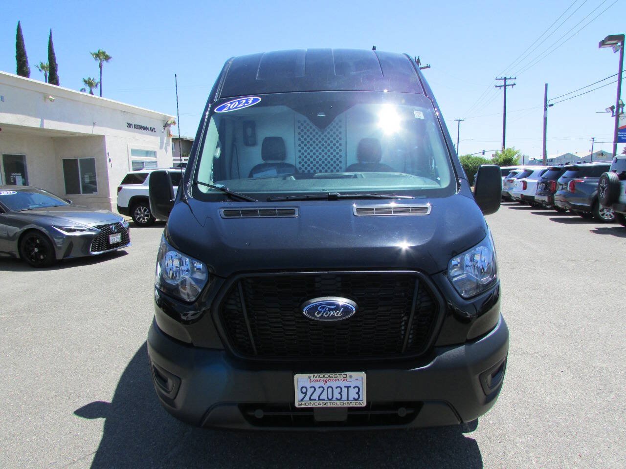 Used 2023 Ford Transit 250 148 High Roof Extended w/ Load Area Protection Package RWD image 3