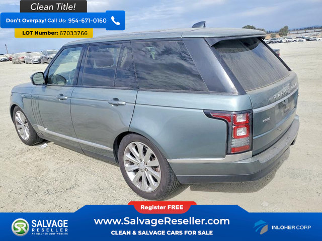 Used 2017 Land Rover Range Rover HSE AWD/4WD image 3