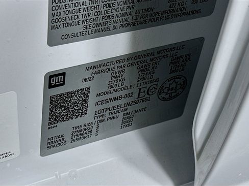 Used 2022 GMC Sierra 1500 AT4 w/ AT4 Preferred Package image 37