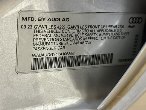 Used 2023 Audi A3 2.0T Premium w/ Convenience Package FWD image 26