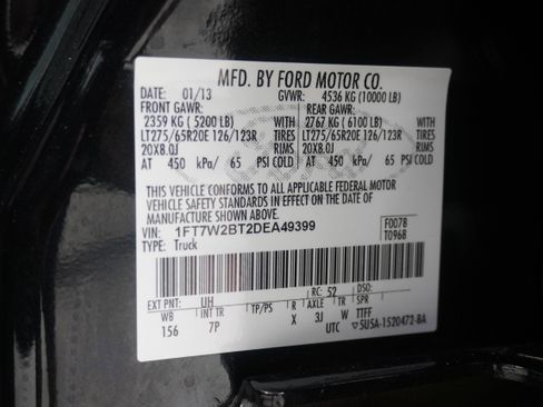 Used 2013 Ford F250 Platinum w/ FX4 Off Road Pkg AWD/4WD image 31