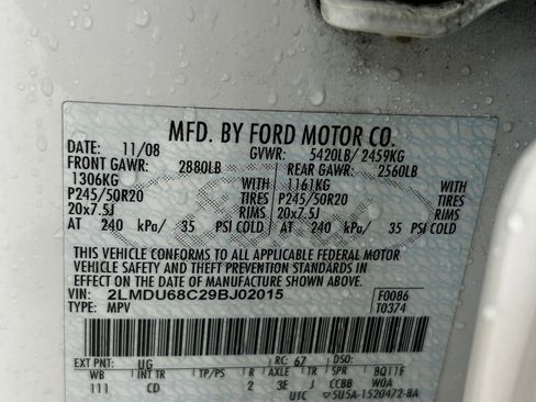 Used 2009 Lincoln MKX 2WD image 9