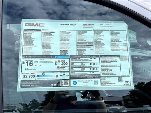 New 2026 GMC Yukon AT4 w/ AT4 Premium Plus Package AWD/4WD image 14
