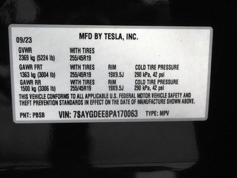 Used 2023 Tesla Model Y Long Range AWD/4WD image 66